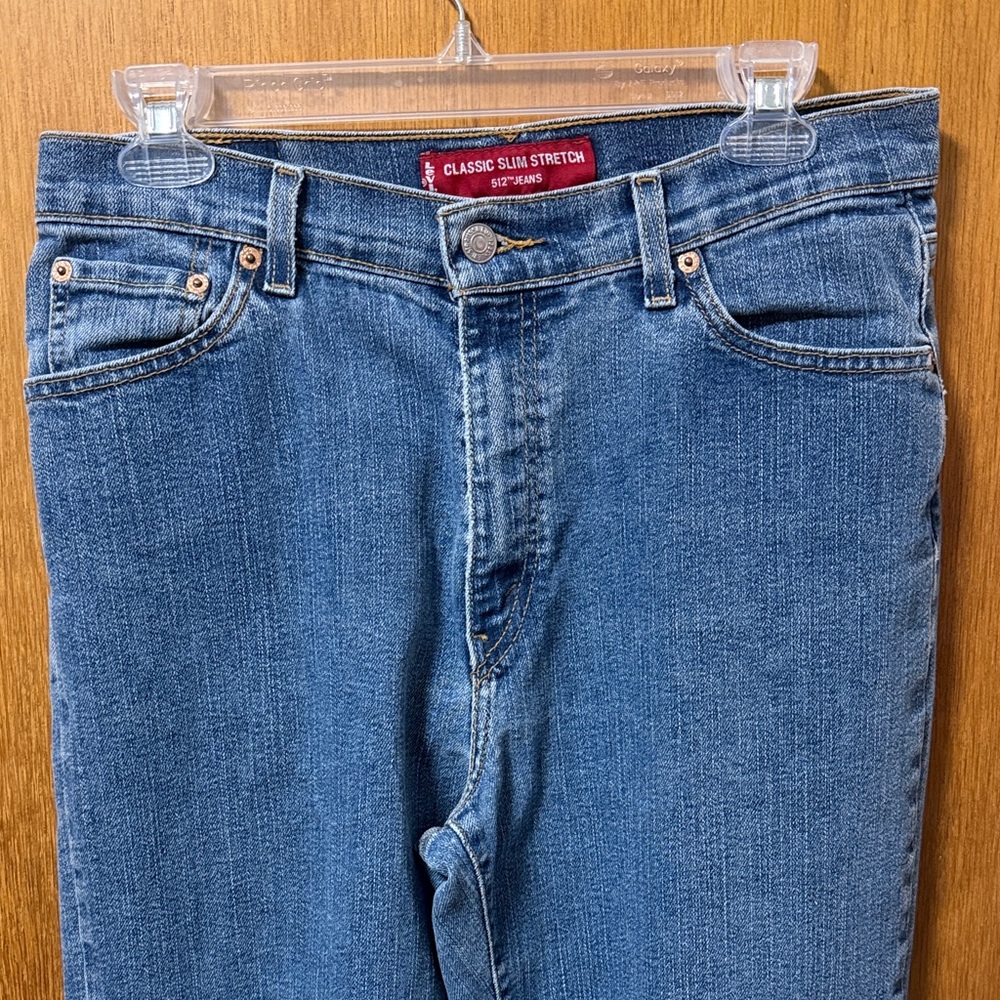 Levi's Slim Fit Tapered Leg 512 Jeans - Classic Blue
